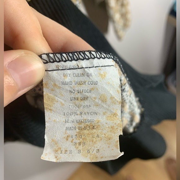 VTG MARC ANTHONY Leopard Print Top - Picture 4 of 4